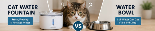 Cat Water Fountain vs Water Bowl: Which Is Better?