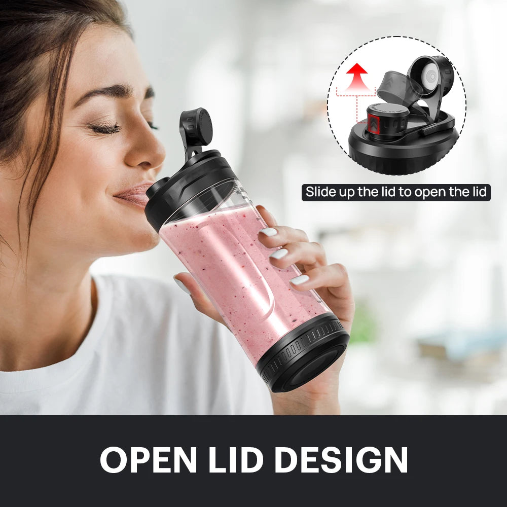 Electric Juicing Cup Portable Wireless Fruit Blender Mini Multi F