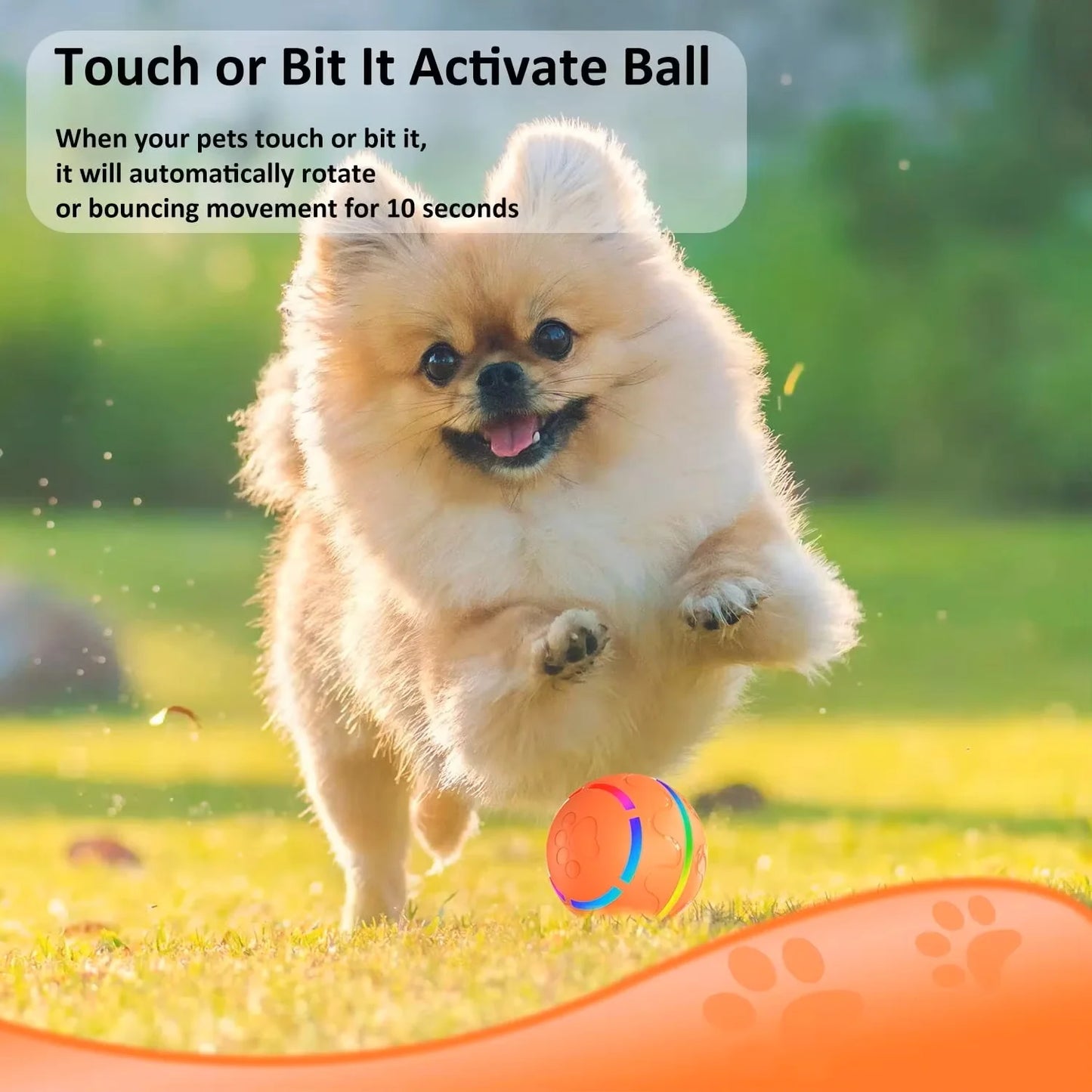 Interactive USB Charging LED Light Auto Electric Moving Remote Control