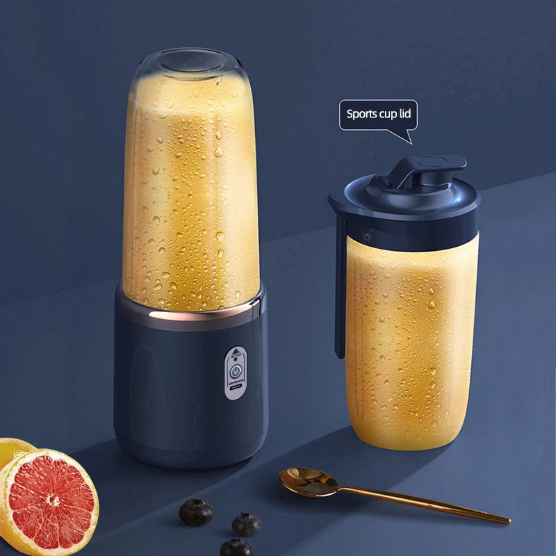 Portable Electric Mini Juicer Blender for Fresh Fruit Orange Citrus Le