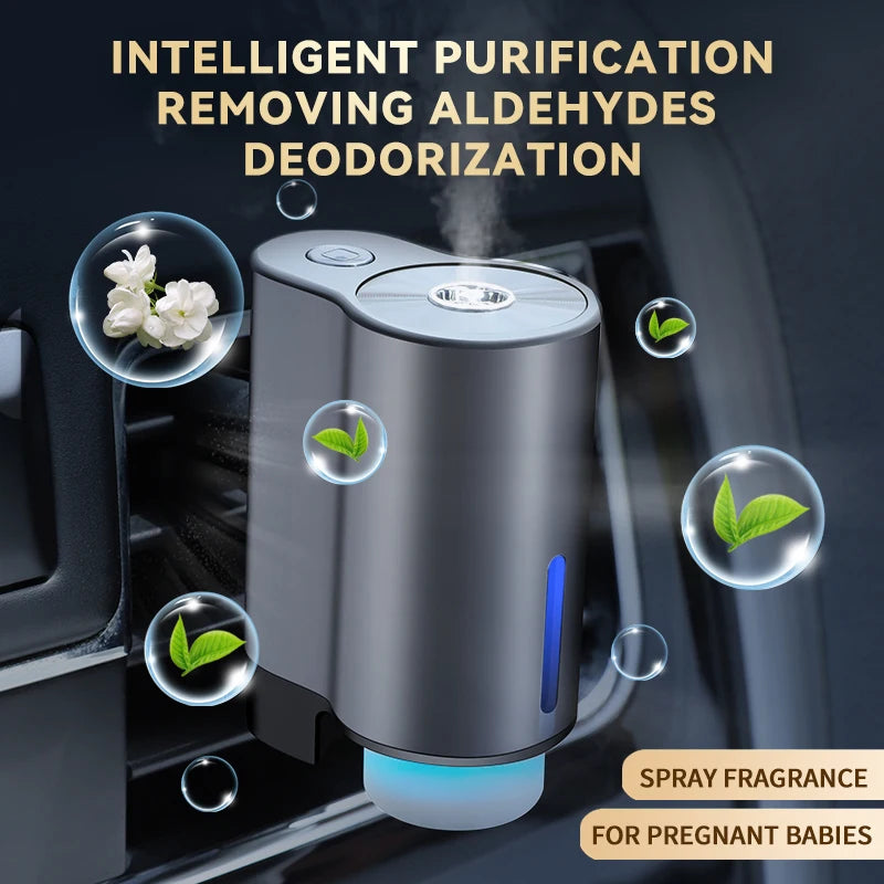 CAR Humidifier Essential Oil Diffuser Smart Car Air Aromatherapy Diffu